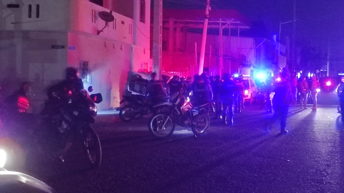Ataque armado se registró en el barrio San Pedro, de Manta