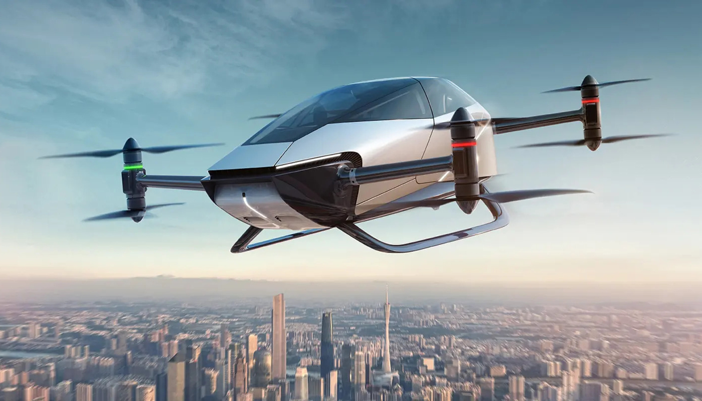 Un auto volador es presentado por empresa china