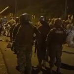 Al menos cinco camiones con militares llegaron a la provincia de Napo, donde se han registrado protestas en los últimos días.