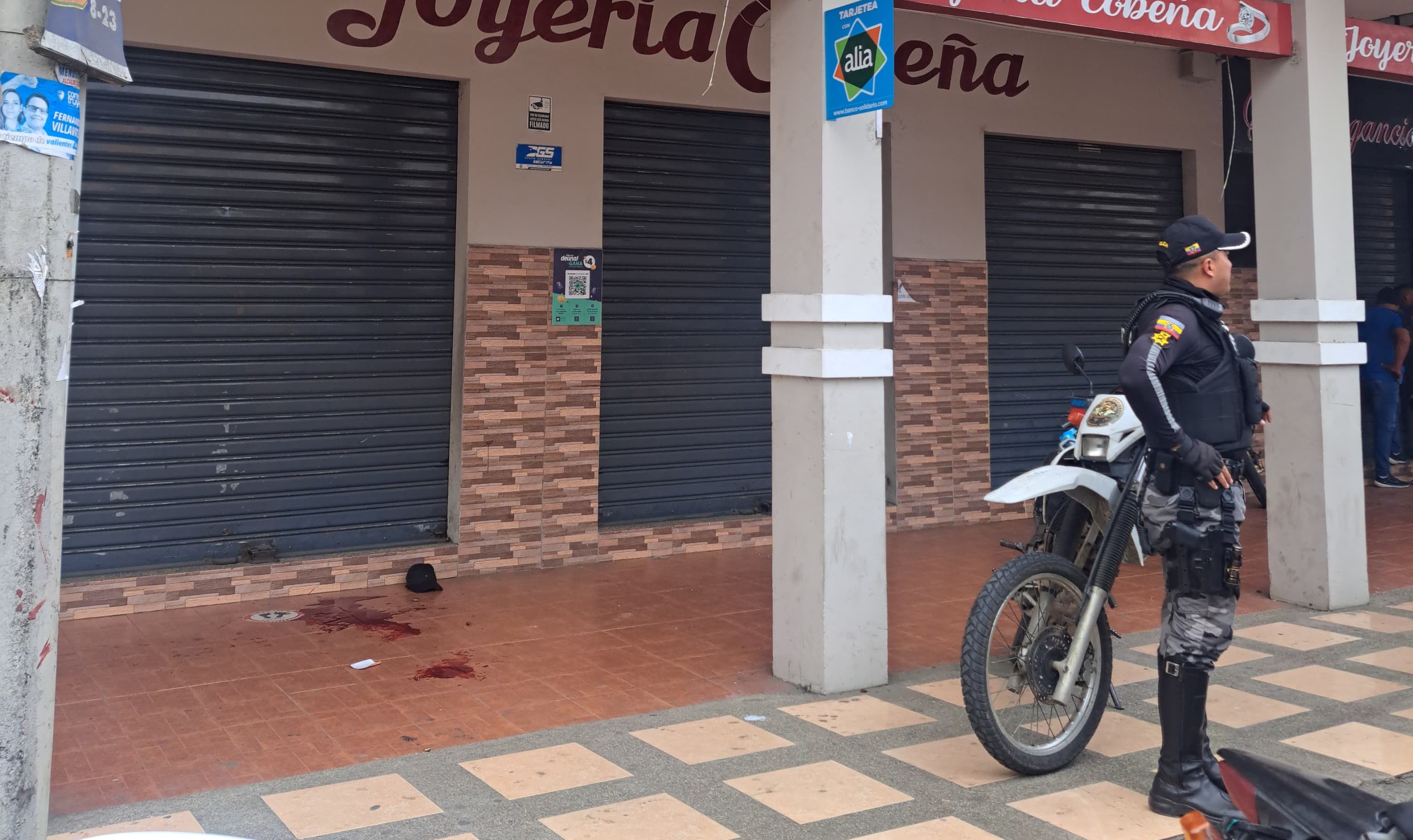 Atentado a balas deja un hombre herido en Portoviejo