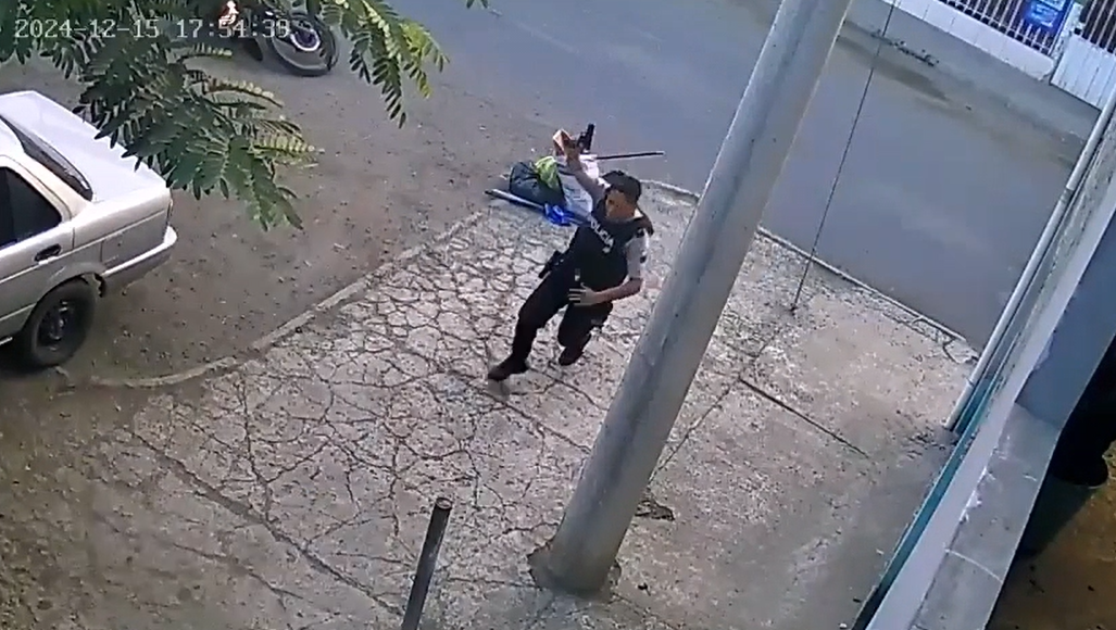 persecución policial Portoviejo asalto vía Manta