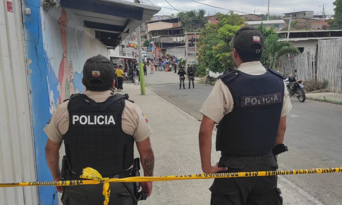 Dos muertos y tres heridos dejó un ataque armado en Manta, Manabí