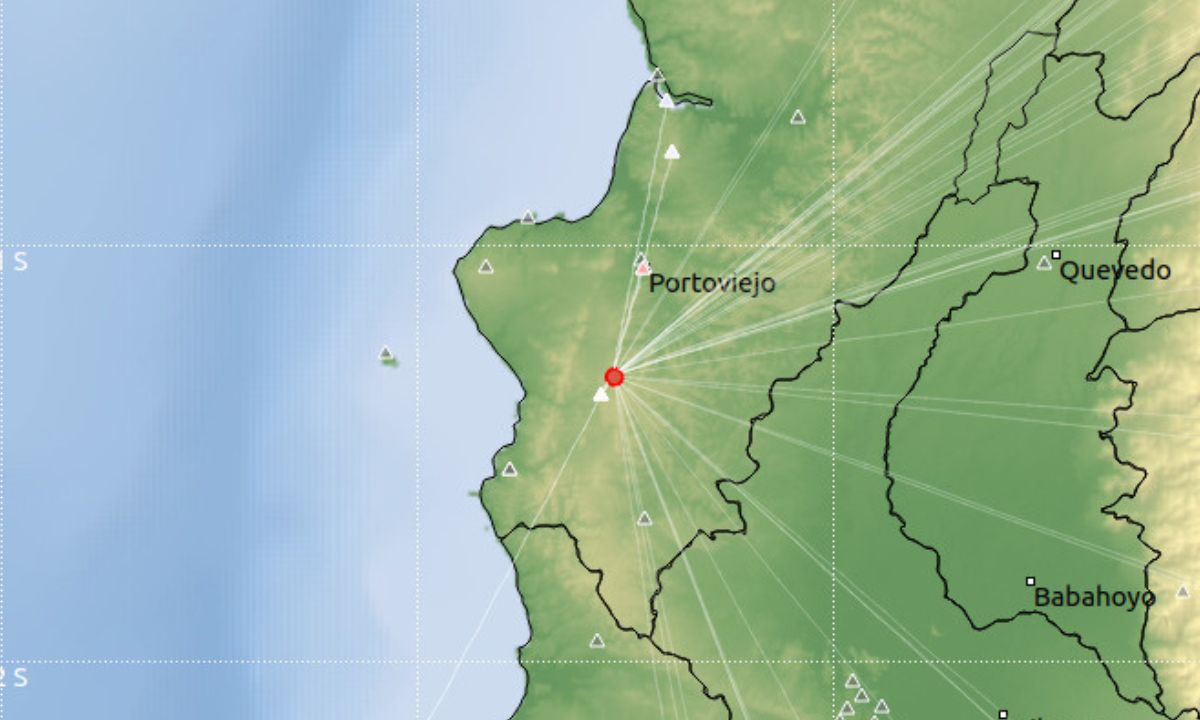 En Manabí fue el epicentro del temblor registrado este jueves