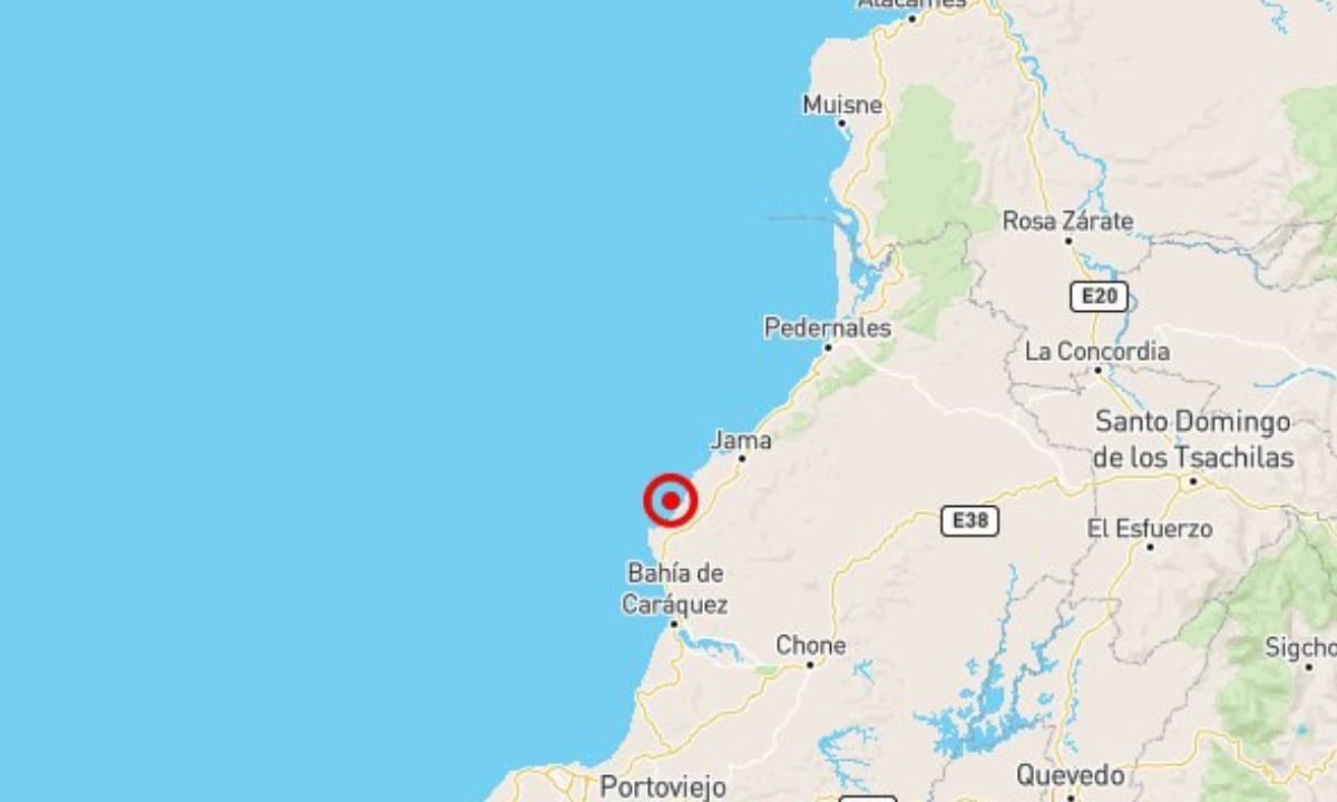 Fuerte sismo se sintió en Manabí