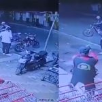 Guardia de seguridad se enfrenta a dos delincuentes en Daule, Guayas.