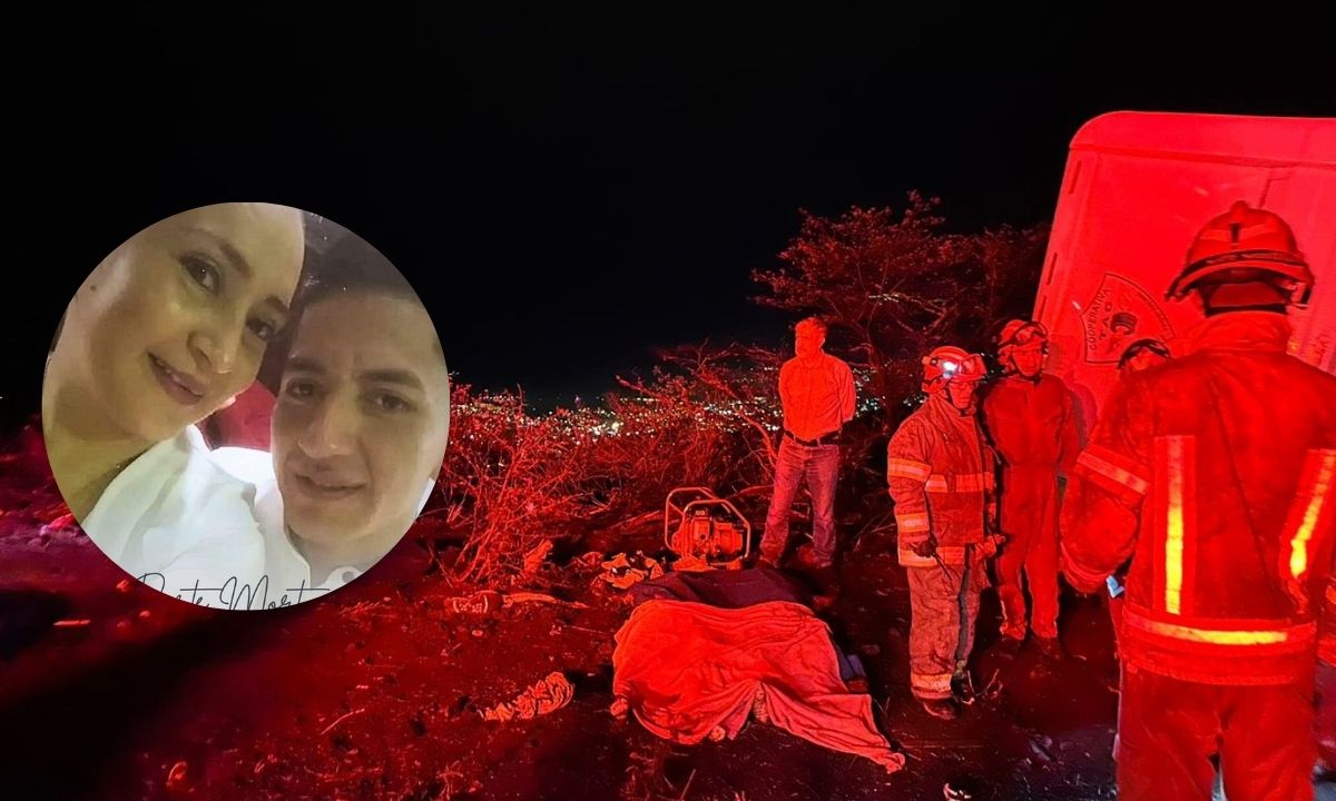 Pareja de esposos murió durante accidente de bus que dejó 18 muertos en Loja