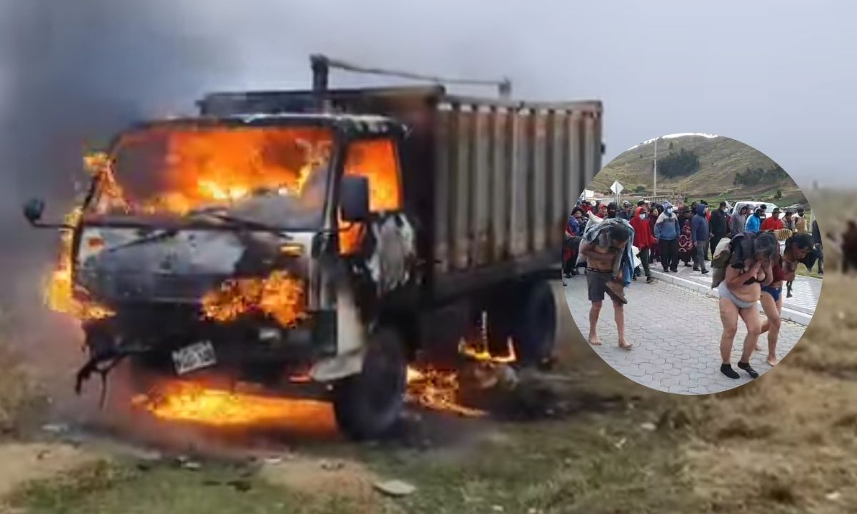 Justicia indígena para supuestos ladrones en Colta, Chimborazo