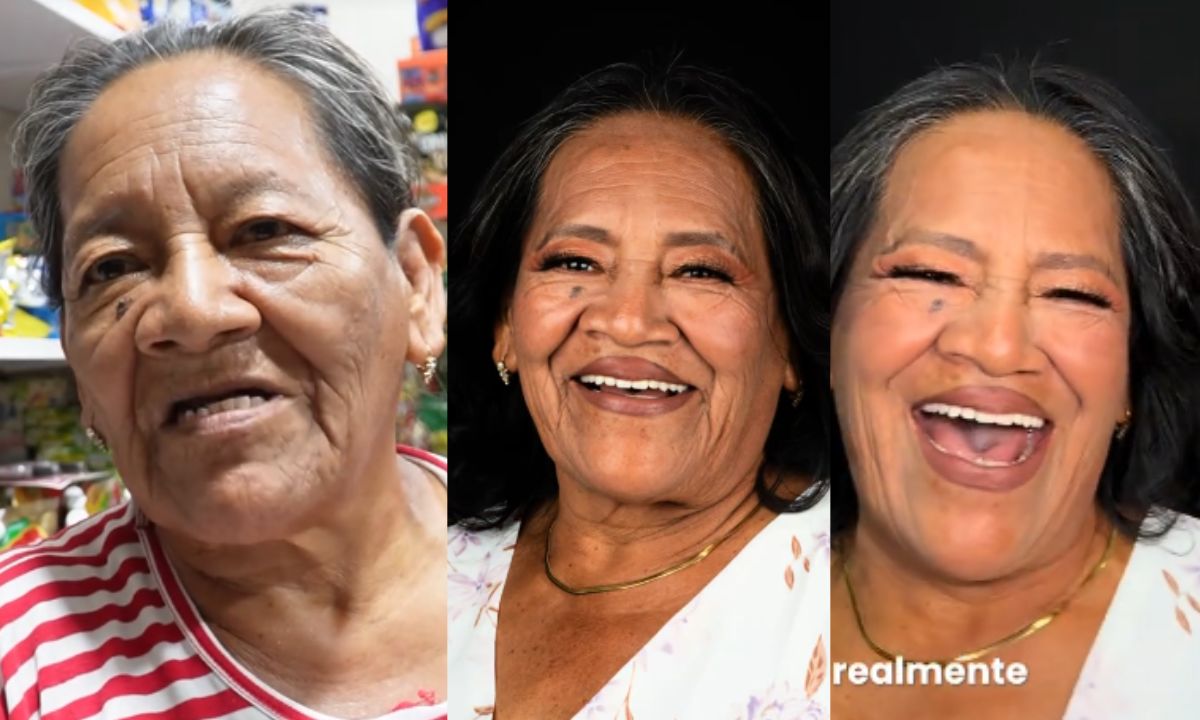 La 'Abuelita de la tienda' luce con 'nuevo rostro'.