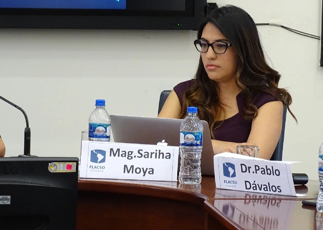 La Corte Constitucional no encontró problema en que Sariha Moya haya sido designada como vicepresidenta de la República.