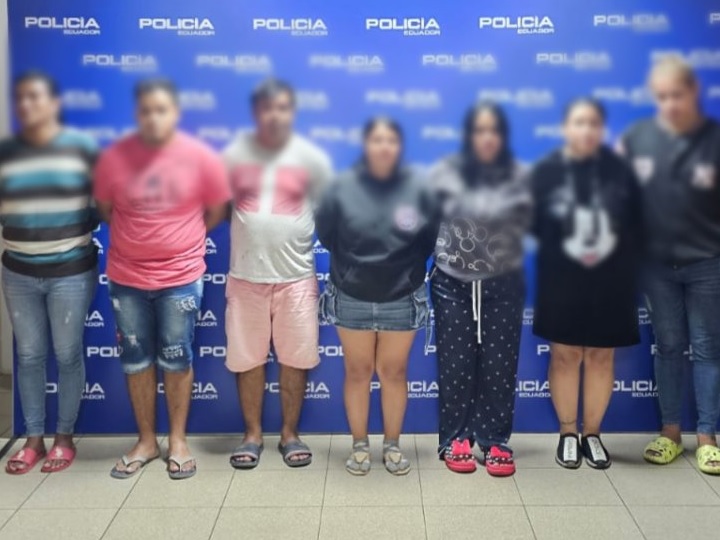 La Policía anunció la desarticulación de una banda delictiva  que extorsionaba a varios agentes de tránsito en Babahoyo.