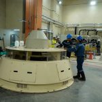 La segunda turbina, de la central hidroeléctrica Alluriquín, ya aporta 136 megavatios (MW) al sistema interconectado nacional.