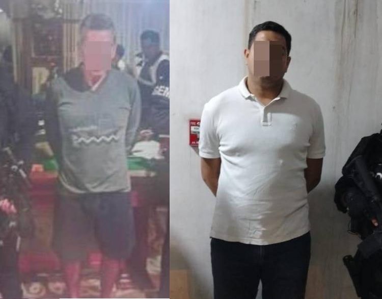 Ocho detenidos, entre ellos un coronel retirado de la Policía Nacional y un capitán de la Armada del Ecuador dejó un operativo.