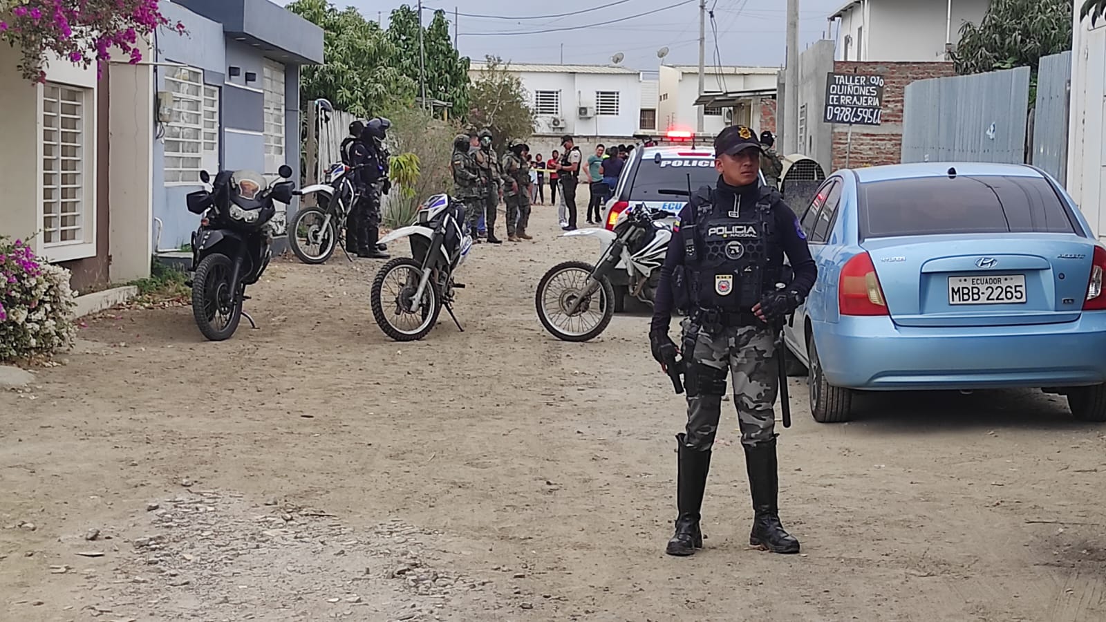 Sicarios asesinaron a un hombre en el interior de su casa, en Manta