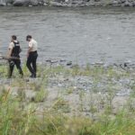 Tres piernas humanas flotaban en el río Toachi, Santo Domingo