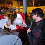 Hubo premios en la última noche de actividades en el Árbol de Navidad de El Diario