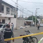 un muerto y un herido Manta