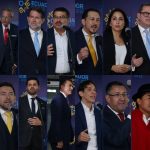 Debate presidencial en Ecuador.