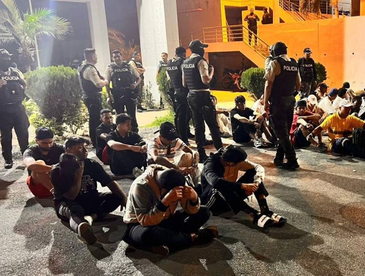 De las 57 personas detenidas en diferentes operativos policiales, en Durán, provincia del Guayas, 17 recuperaron su libertad.