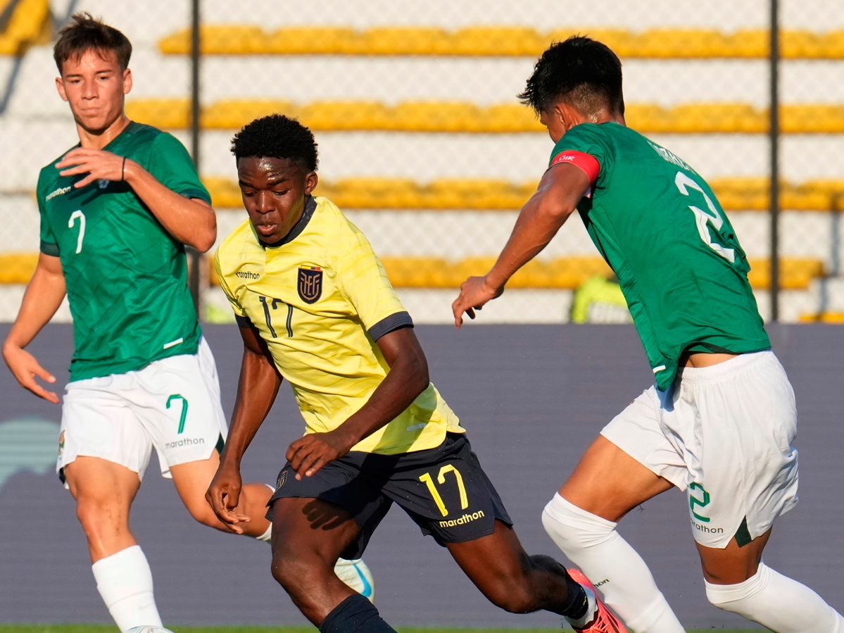 Ecuador Bolivia 2-1 sudamericano sub 20