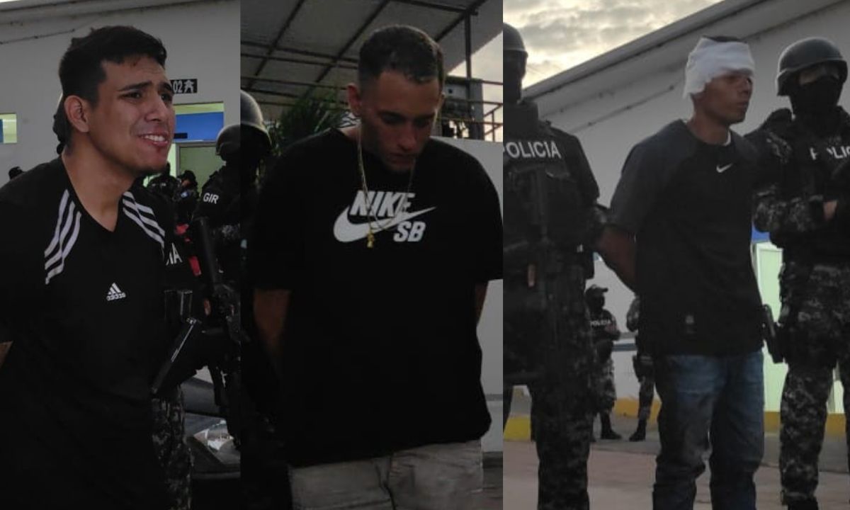 Dos presuntos sicarios peruanos y un ecuatoriano mataron a un hombre en Manta, Manabí