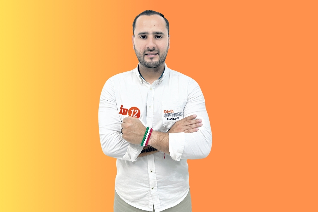 Edwin Guerrero, candidato a asambleísta de ID, dice que buscará que no se concentre el poder