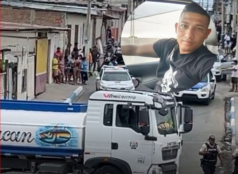 El chofer de un tanquero se convirtió en la víctima 332 de muertes violentas durante el año 2024 en el Distrito Manta.
