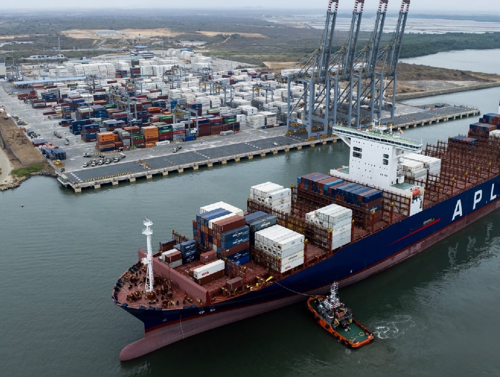 El Puerto de Posorja, ubicado en la ciudad de Guayaquil registra un evidente crecimiento en cuanto a comercio exterior.