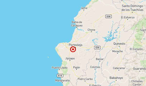 Sismo tuvo epicentro en la provincia de Manabí