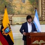 Daniel Noboa designó a Sariha Moya como vicepresidenta