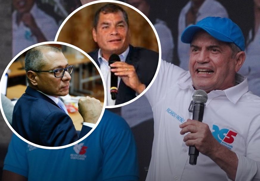 Ricardo Patiño, candidato a asambleísta por el movimiento Revolución Ciudadada se encuentra en el "ojo del huracán".