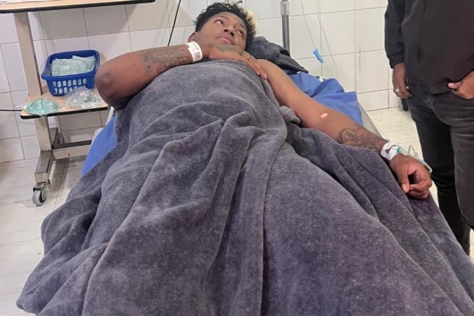 Richard Mina, jugador de Liga de Quito, fue herido de bala