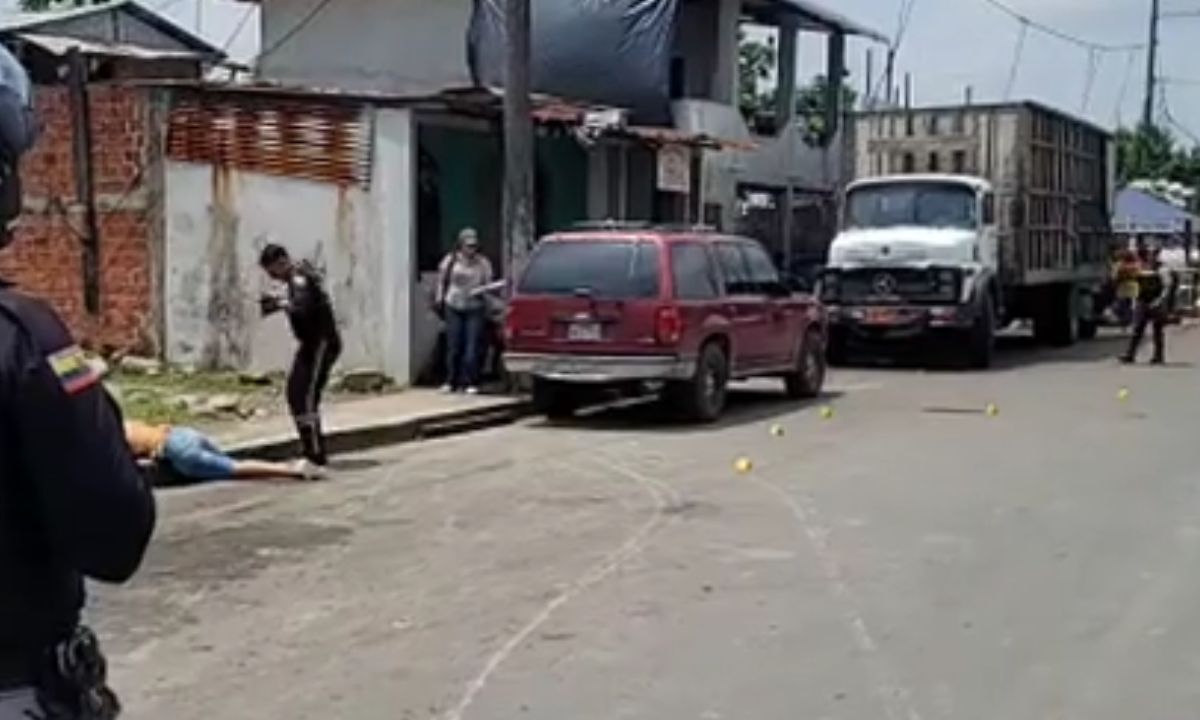 Sicarios mataron a un hombre cerca de una UPC en Babahoyo, Los Ríos