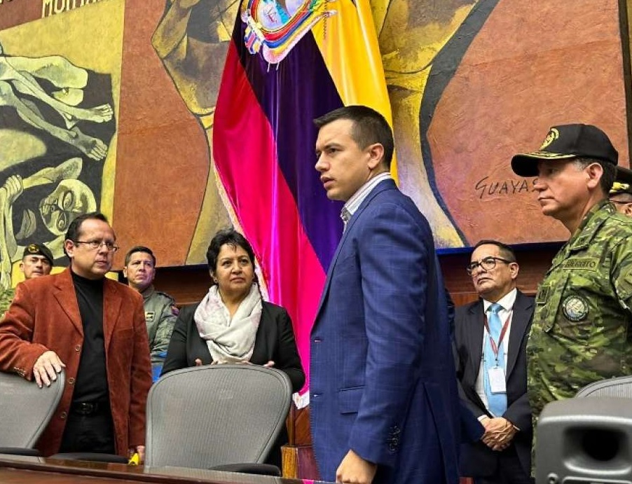 Tres proyectos de ley, aprobados por el Pleno de la Asamblea Nacional, resultaron vetados por el Presidente Daniel Noboa.