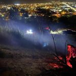Un incendio forestal puso en alerta máxima a las autoridades del cantón Chone, ubicado en el centro de la provincia de Manabí.