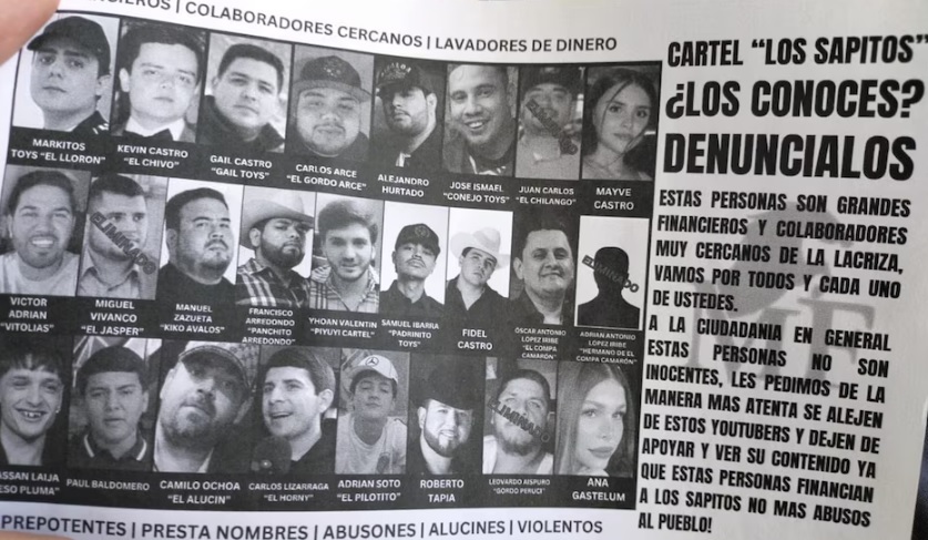 Un total de 25 personas, entre cantantes e influencers mexicanos se encuentran en el ojo del huracán en dicho país.