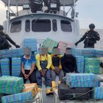 Ecuatorianos navegaban con más de 4 toneladas de droga, los detuvieron en El Salvador
