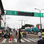 Así está el tráfico vehicular al mediodía de este lunes, 10 de febrero