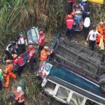 51 muertos en un accidente de autobús en Guatemala
