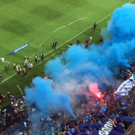 explosión azul Emelec
