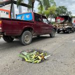 Vialidad Pepinos baches insólita solución desconocidos Portoviejo