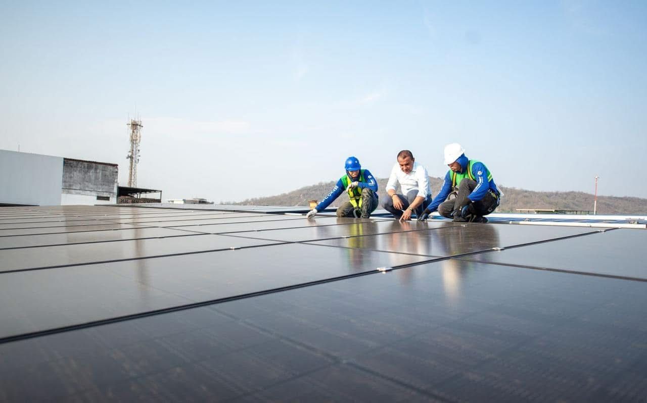 CC1 ya recibe energía del proyecto fotovoltaico