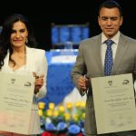 Daniel Noboa aseguró durante una entrevista desde el Palacio de Carondelet que no le cree mucho a Verónica Abad.