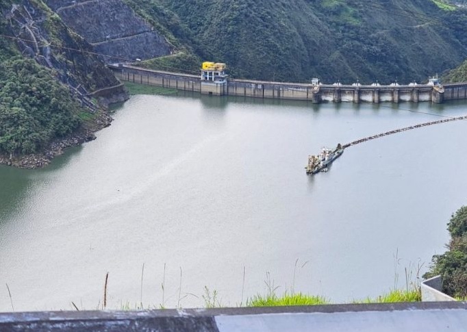 Durante el mes de enero, el embalse de Mazar subió 21 metros debido a las fuertes lluvias registradas en su zona de afluencia.