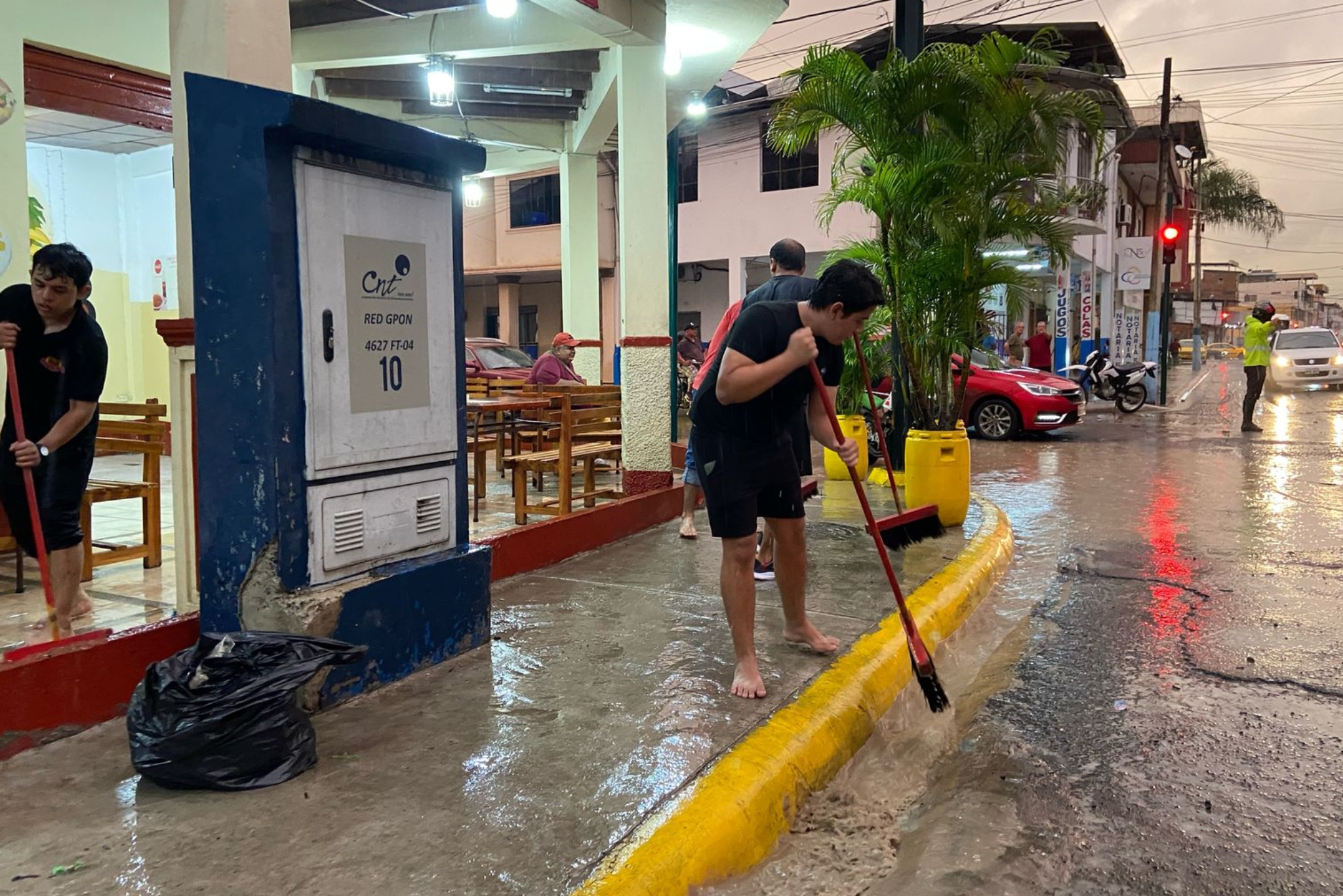 El Inamhi advierte de lluvias para el lunes, 17 de febrero.