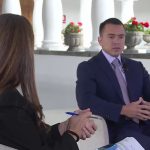 El presidente Daniel Noboa ofreció una entrevista la mañana de este martes 11 de febrero desde el Palacio de Carondelet.