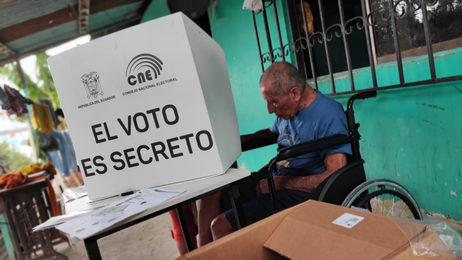 Elecciones Ecuador. Este jueves y viernes será el Voto PPL y Voto en Casa