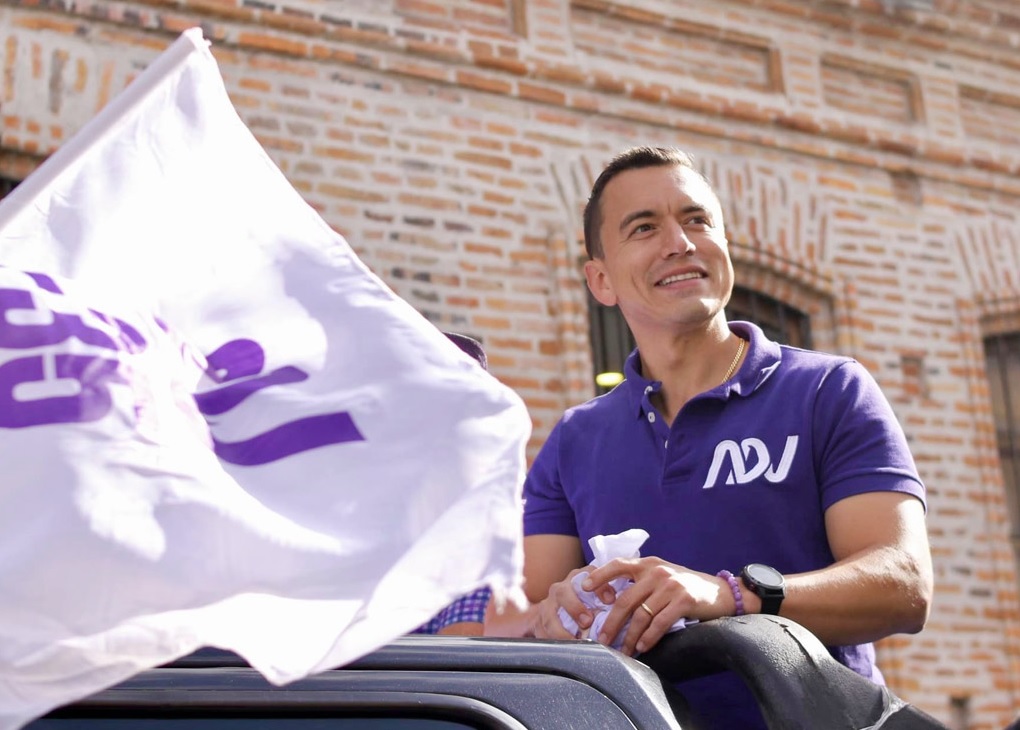 En redes sociales se viralizó un comunicado del movimiento Acción Democrática Nacional (ADN) firmado por Daniel Noboa Azin.