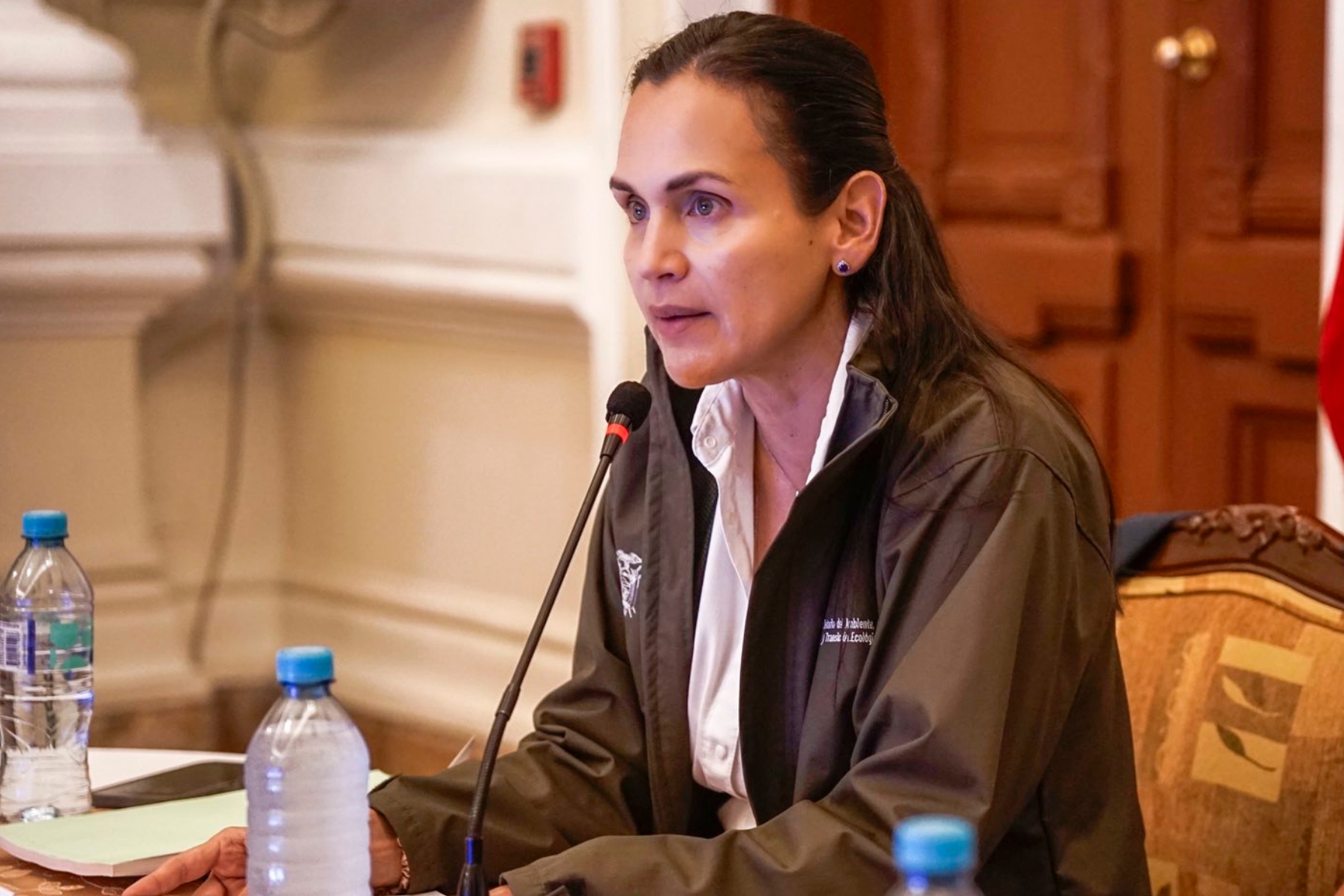 Inés Manzano sigue liderando el Comité de Operaciones de Emergencia (COE) Nacional