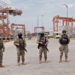La decisión de militarizar los puertos de Ecuador y reforzar las fronteras la dio al bloque de seguridad este lunes 3 de febrero.