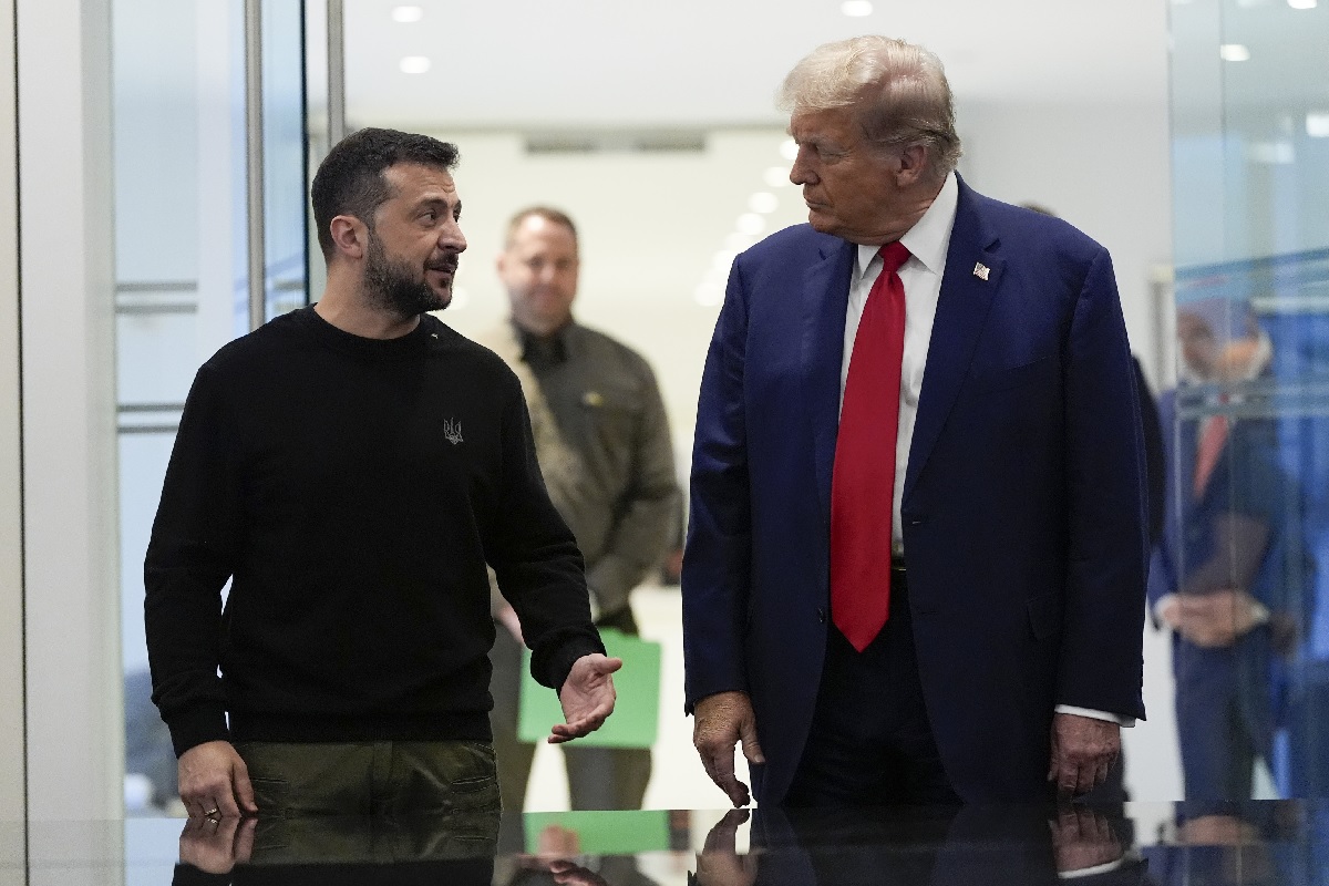 Luego de una reunión entre Donald Trump y Volodimir Zelenski se garantizó el apoyo estadounidense a Ucrania.